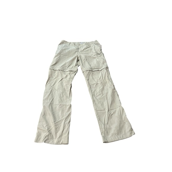 Columbia PFG  Pants Mens Medium Beige Convertible Hiking Lightweight - Picture 1 of 8